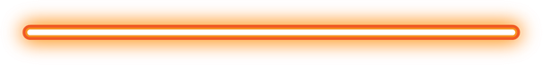 Orange Neon Shape